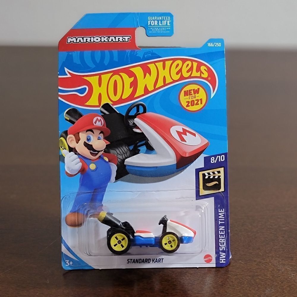 Hot Wheels Screen Time Mario Kart Standard Super Mario Nintendo Switch New